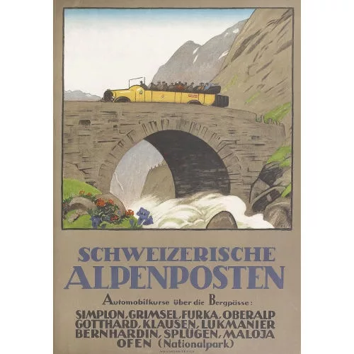 Emil Cardinaux — "Schweizerische Alpenposten".