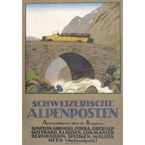 Emil Cardinaux — "Schweizerische Alpenposten".