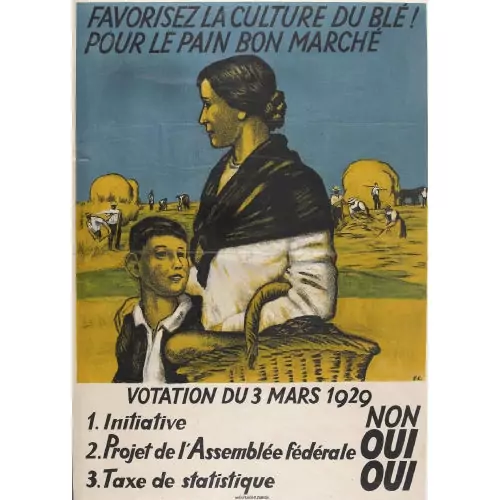 "Favorisez la culture du Blé!"