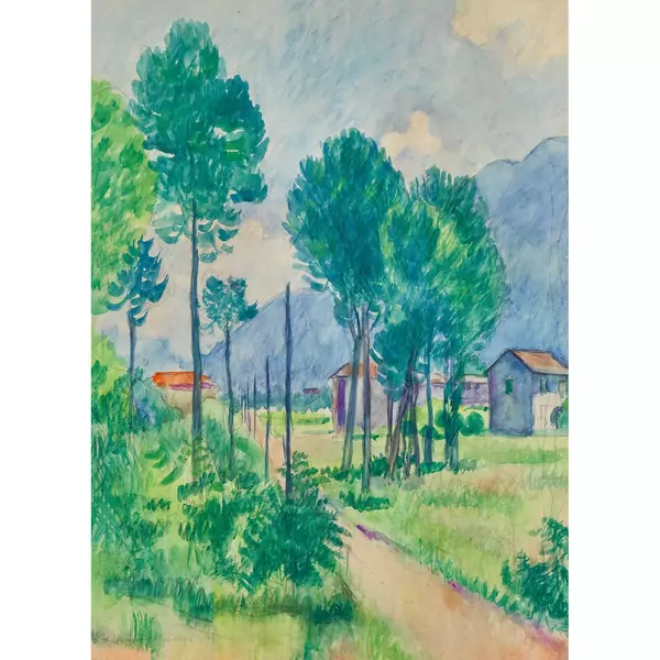 "Strasse in Tessin"