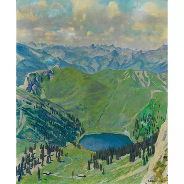 Oberstockensee in den Berner Alpen