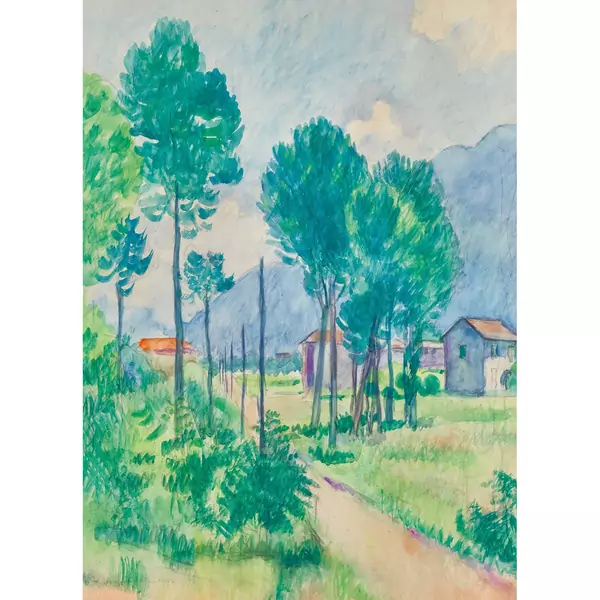 "Strasse in Tessin"