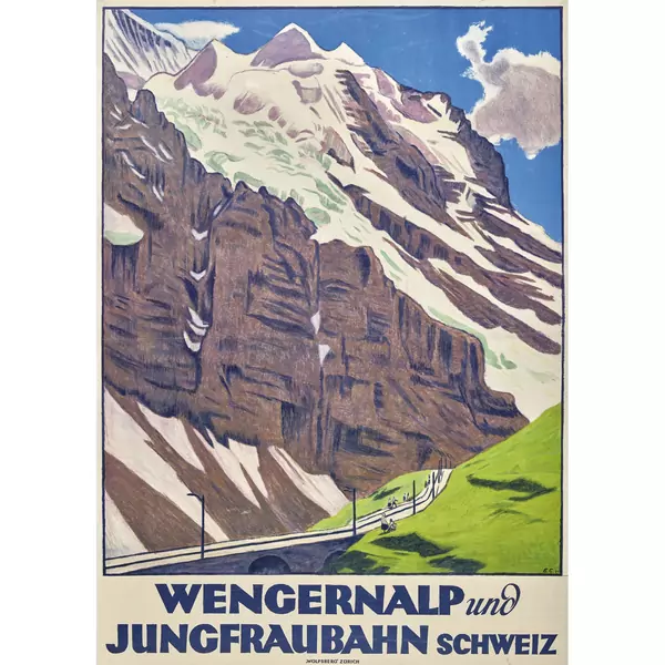 "Wengernalp und Jungfraubahn Schweiz"