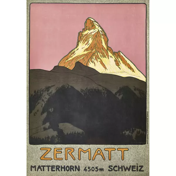"Zermatt Matterhorn 4505m Schweiz"