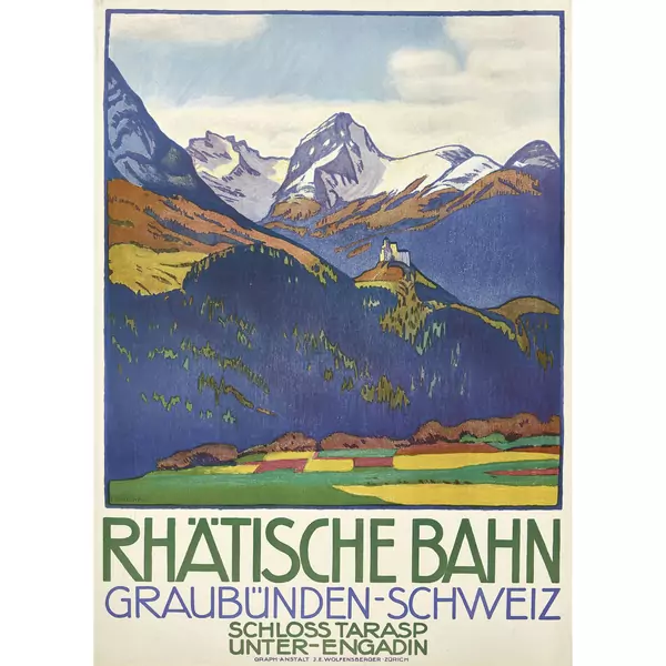 "Rhätische Bahn Graubünden Schweiz"