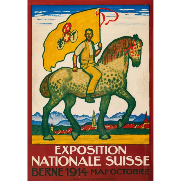 Emil Cardinaux — "Exposition Nationale Suisse Berne 1914".