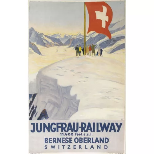 Emil Cardinaux — "Jungfrau-Railway".