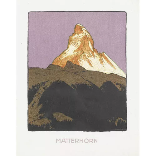 Emil Cardinaux — "Matterhorn".