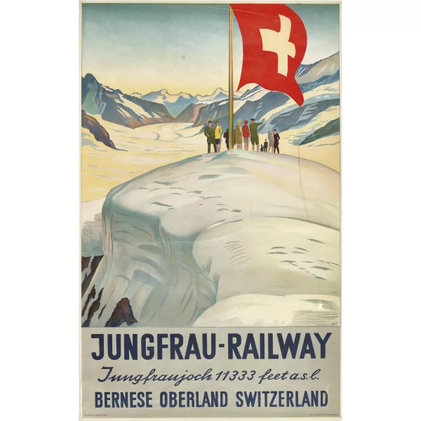 Emil Cardinaux — "Jungfrau-Railway".