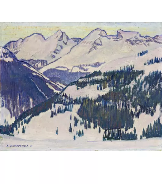 Emil Cardinaux — Am Jaunpass — Galerie Kornfeld