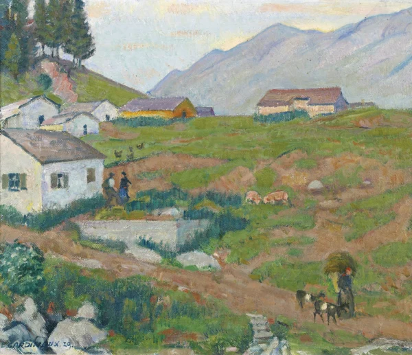 Emil Cardinaux — PAYSAGE GRISON, 1929GRISON LANDSCAPE, 1929