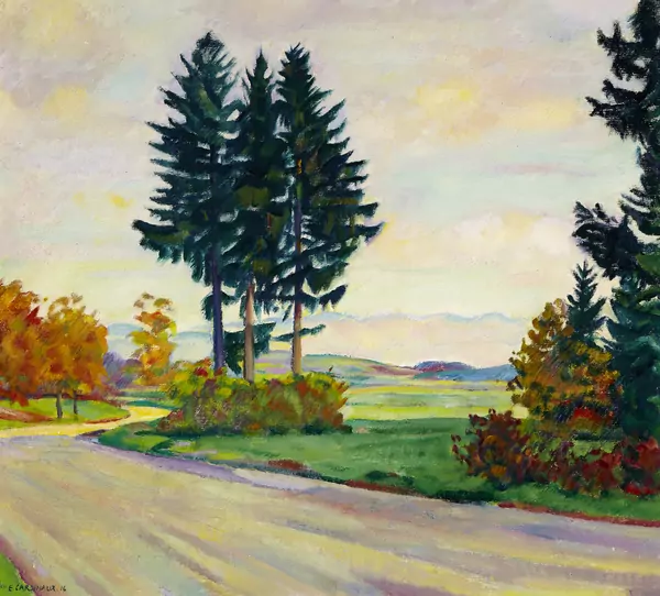 Herbstliche Berner Landschaft