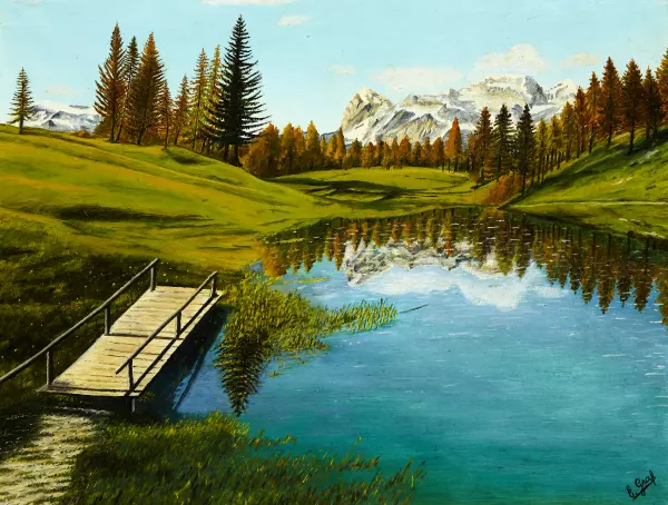 Ostschweizer Alpenlandschaft