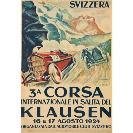 "3A Corsa Internazionale in Salita del Klausen 1924"