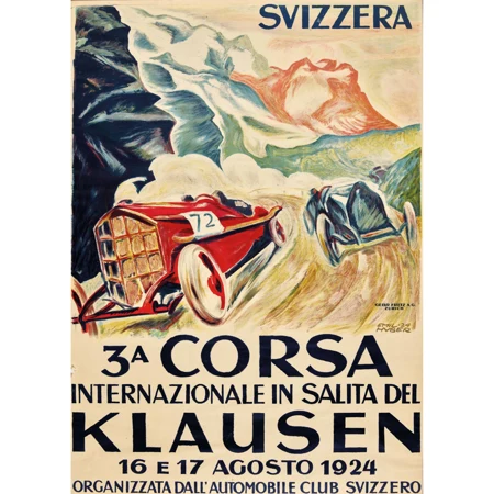 "3A Corsa internazionale in salita del Klausen 1924"