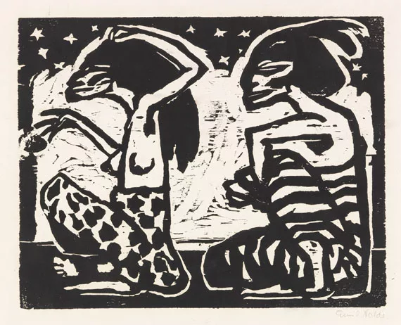 Emil Nolde — Mann und Weibchen