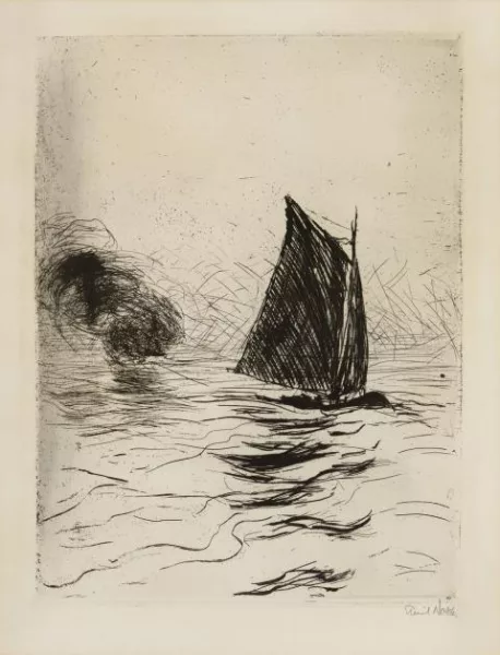 Emil Nolde — Segler und Rauch