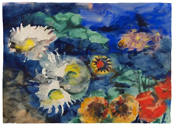 Emil Nolde — Träumende Blumen