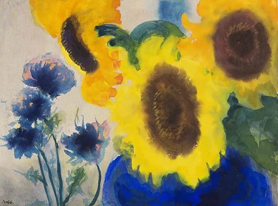 Emil Nolde — Sonnenblumen