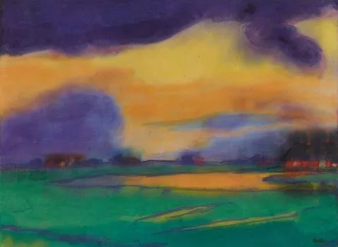 Emil Nolde — Marschlandschaft