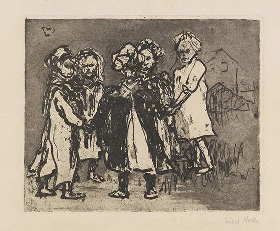 Emil Nolde — Ringelrosenkranz