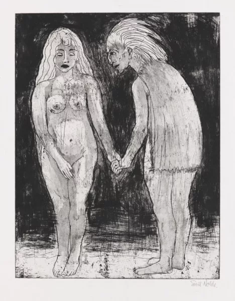 Emil Nolde — Junges Paar