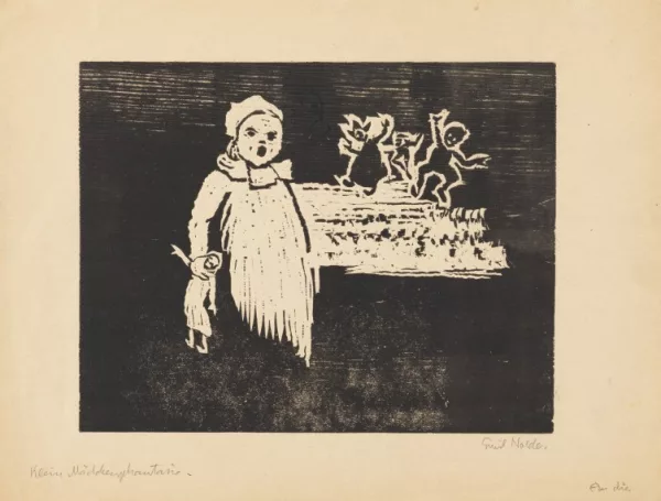 Emil Nolde — Mädchenphantasie