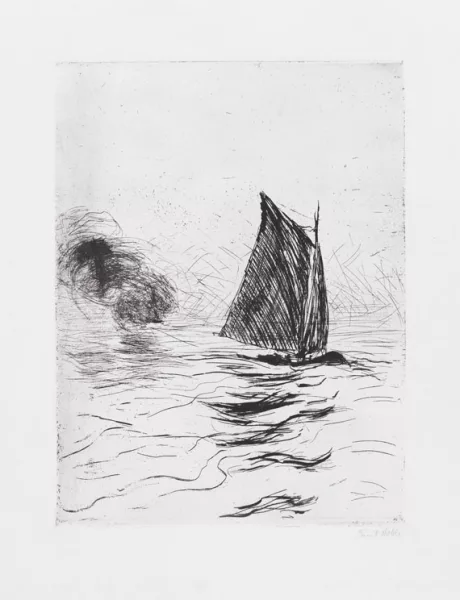 Emil Nolde — Segler und Rauch