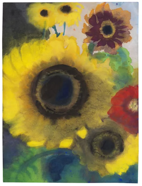 Emil Nolde — Sonnenblumen