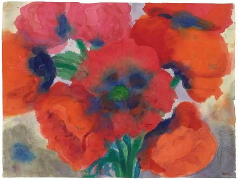 Emil Nolde — Roter Mohn