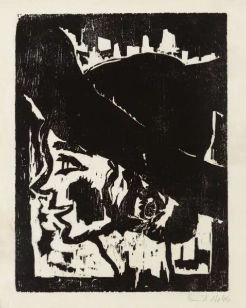 Emil Nolde — Junges Mädchen III