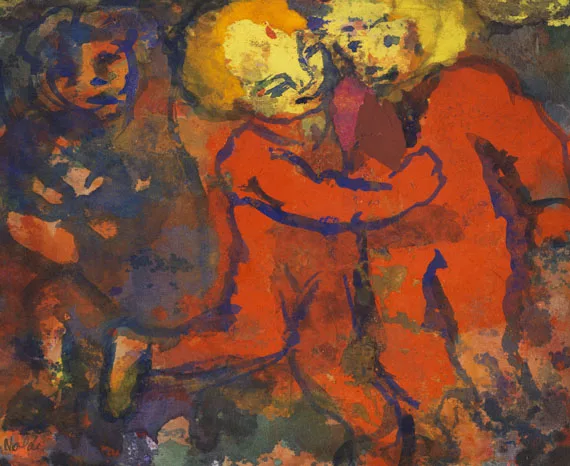 Emil Nolde — Spielende Kinder