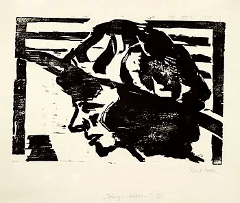 Emil Nolde — Junges Mädchen I