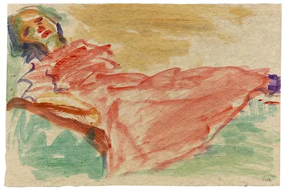 Emil Nolde — Ada liegend