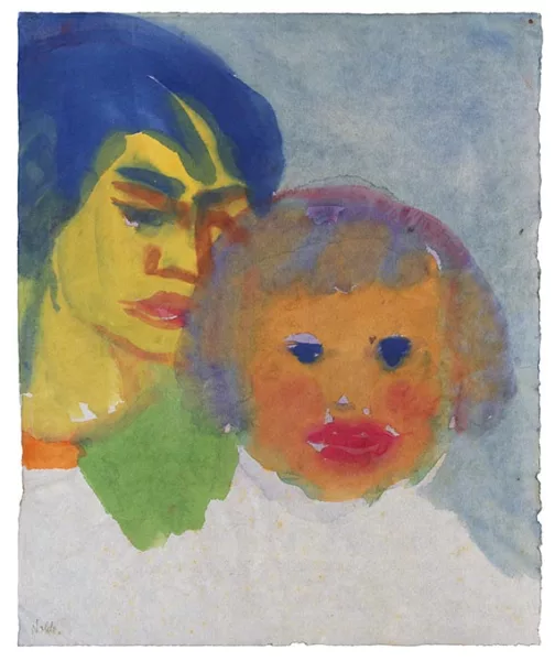 Emil Nolde — Mutter mit Kind