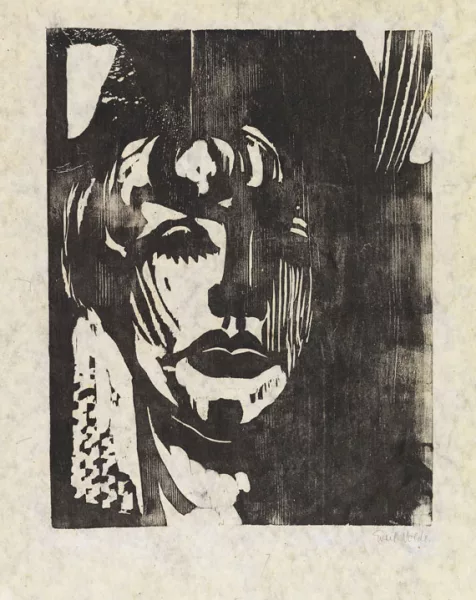 Emil Nolde — Blonde Frau