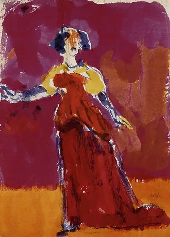 Emil Nolde — Diseuse