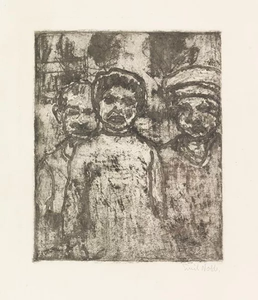 Emil Nolde — Drei Buben