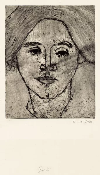 Emil Nolde — Frau N. (Frau Ada Nolde)