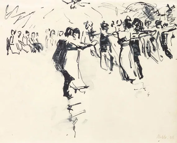 Emil Nolde — Im Ballsaal