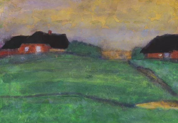 Emil Nolde — Marschlandschaft