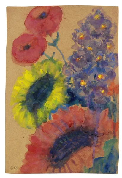 Emil Nolde — Blumen-Stilleben