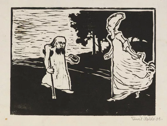 Emil Nolde — Prinzess und Bettler