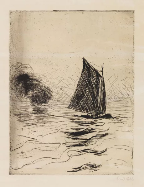 Emil Nolde — Segler und Rauch