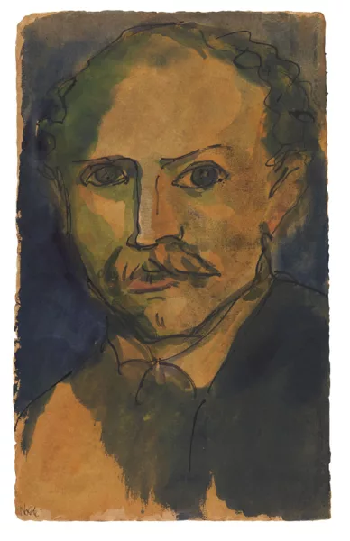 Emil Nolde — Selbstporträt
