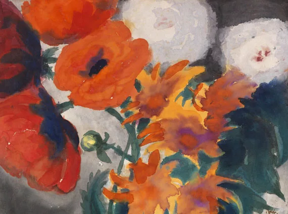 Emil Nolde — Mohnblumen