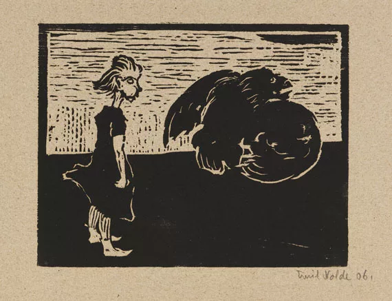 Emil Nolde — Der große Vogel