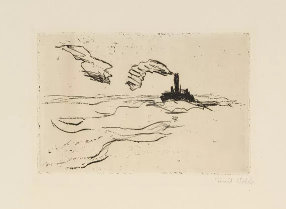Emil Nolde — Dampfer