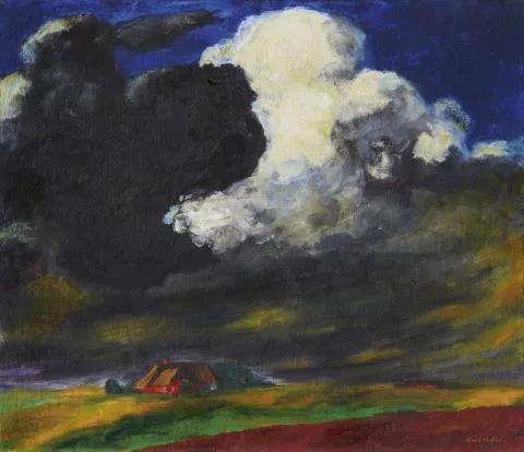 Emil Nolde — Nachmittagswolken, Friesland