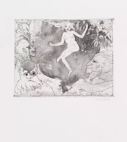 Emil Nolde — Der Tod als Tänzerin